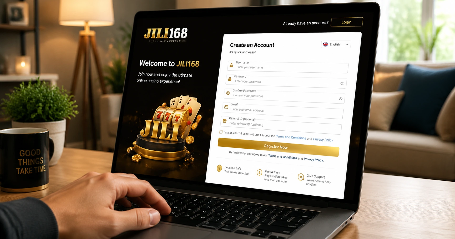 How to Register and Access the jili168 online casino register Platform in the Philippines - image 2