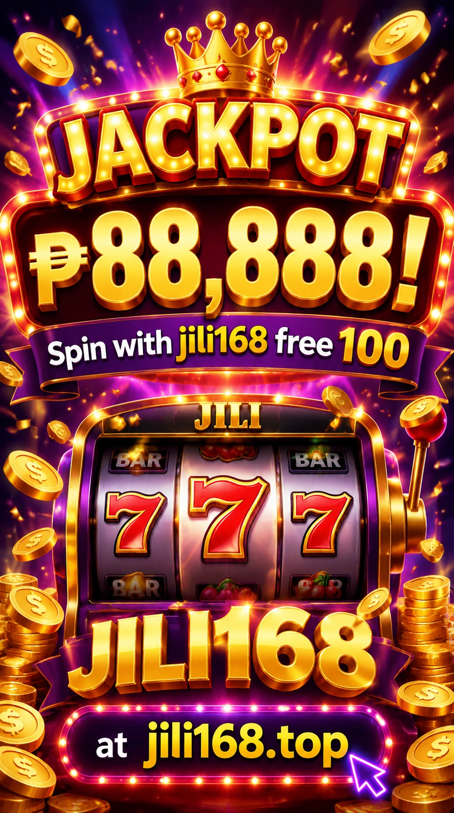 Modern slot promotion artwork showing a colorful game selection card